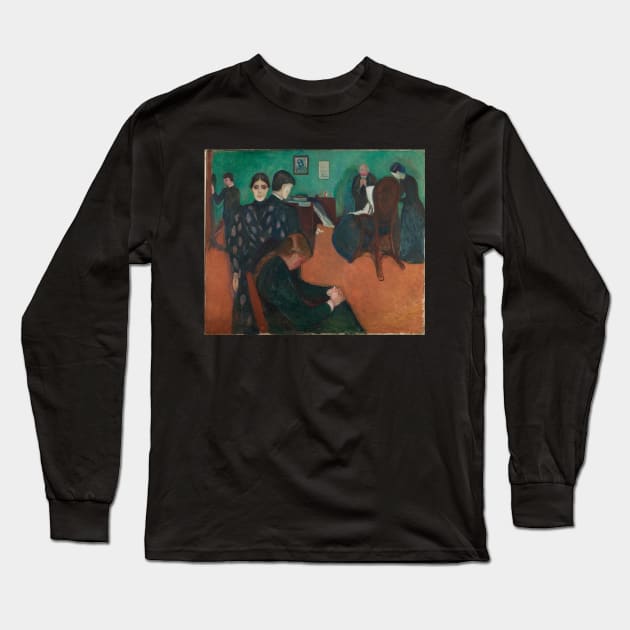 Edvard Munch Long Sleeve T-Shirt by KOTFILMS